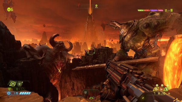 Doom заберите горнило пройти через ядро титанов